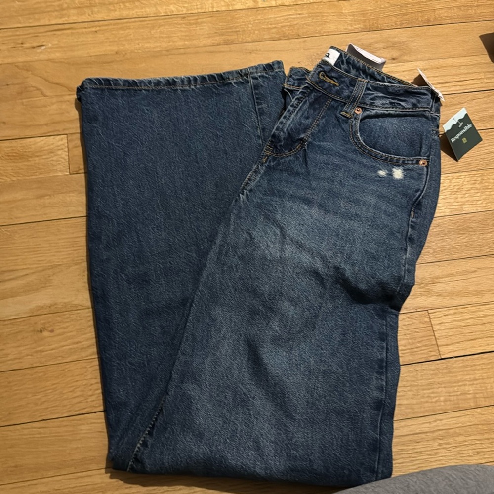 ASO High rise wide leg jeans